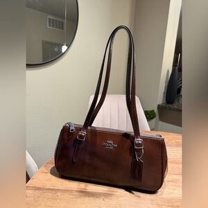 Coach Asher Bag in Glazed Leather